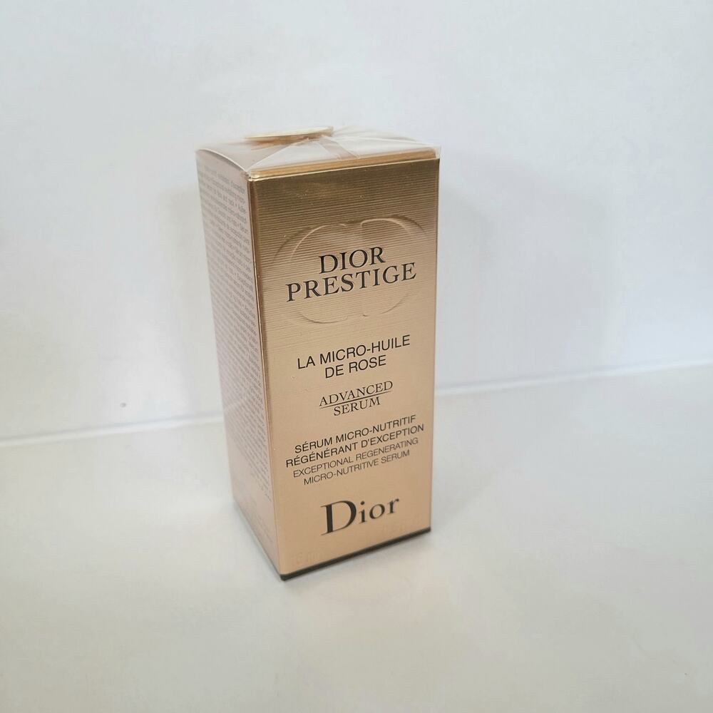 NEW 15ml / 0.5 fl oz Dior Prestige La Micro-Huile de Rose Advanced Serum